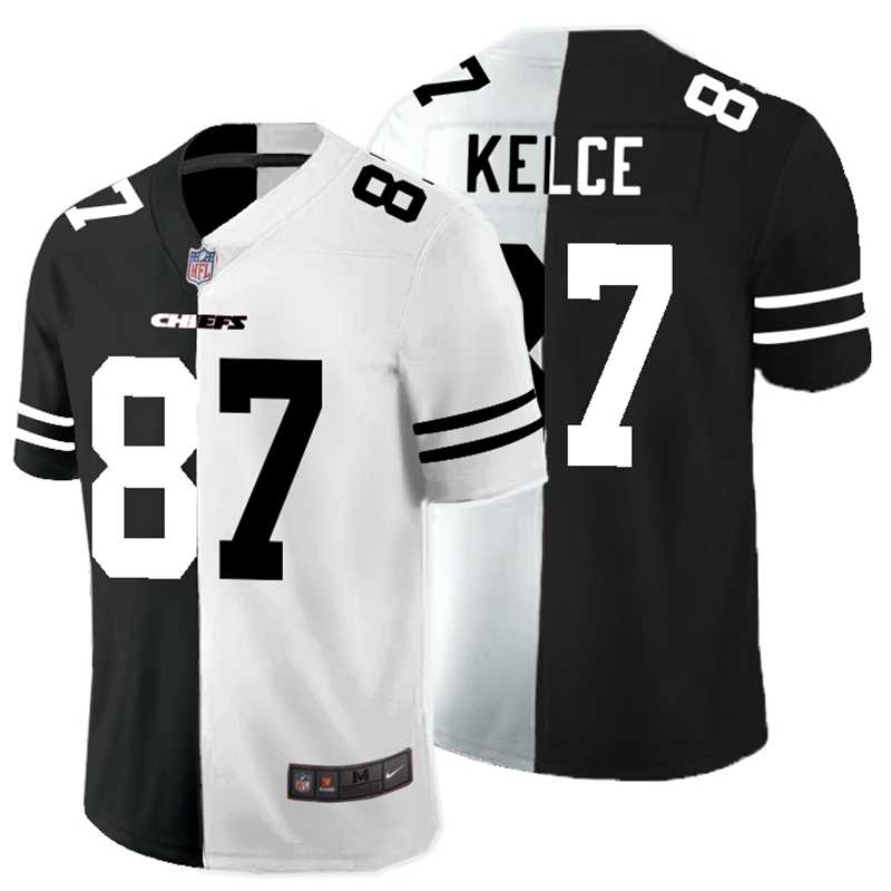 Nike Chiefs 87 Travis Kelce Black And White Split Vapor Untouchable Limited Jersey Dyin,We sell and wholesale Nike Chiefs 87 Travis Kelce Black And White Split Vapor Untouchable Limited Jersey Dyin on line form chian!